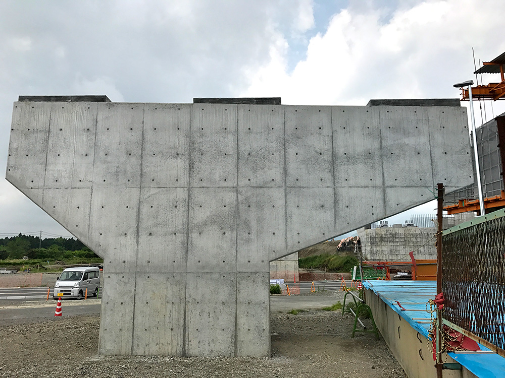 橋脚工事 三重県四日市市