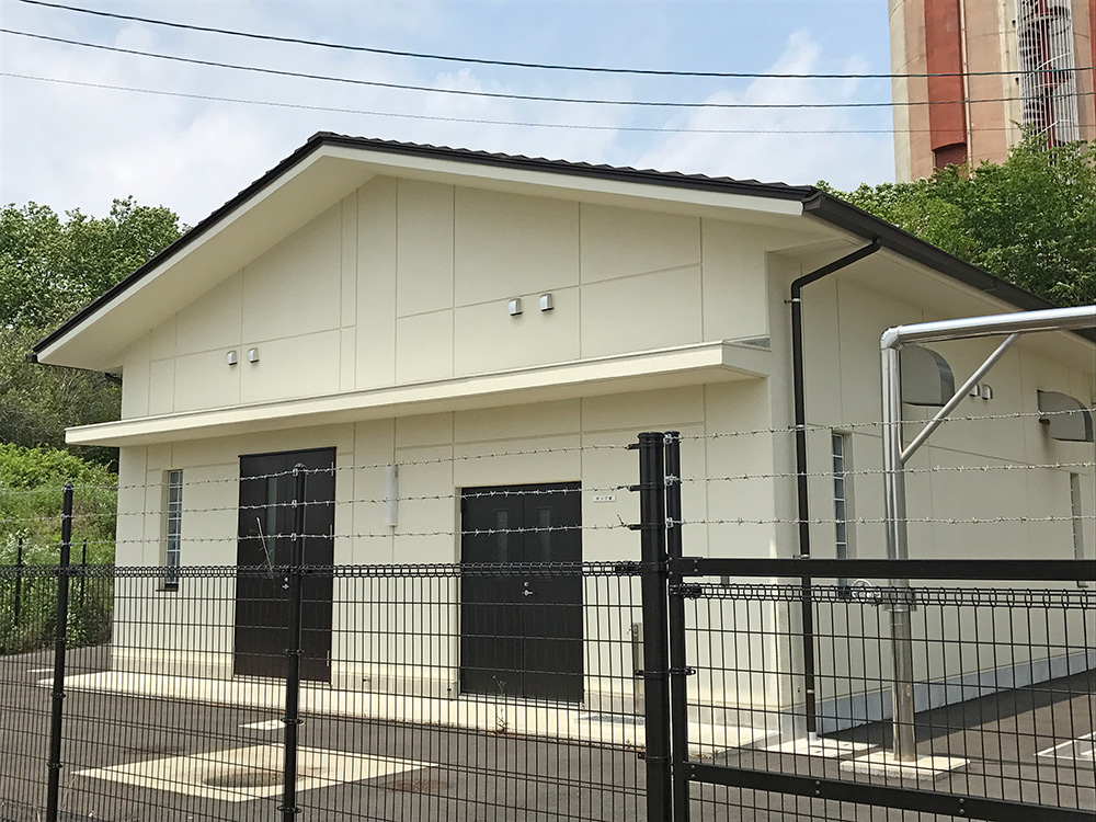 水処理施設建屋 三重県津市