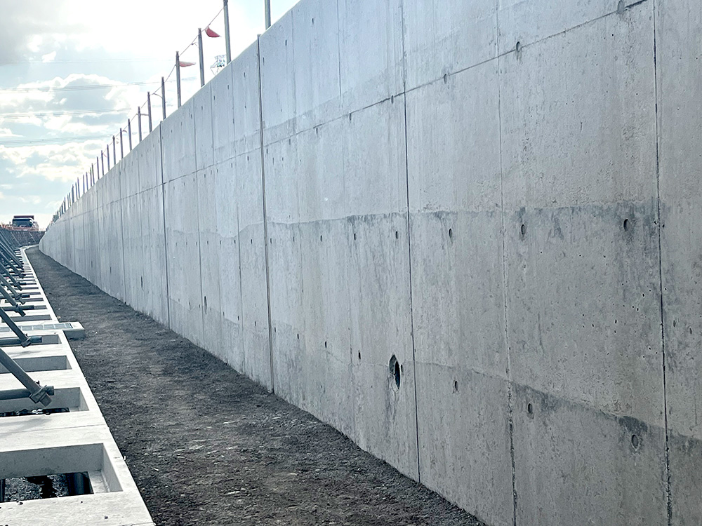 高速道路 擁壁 岐阜県